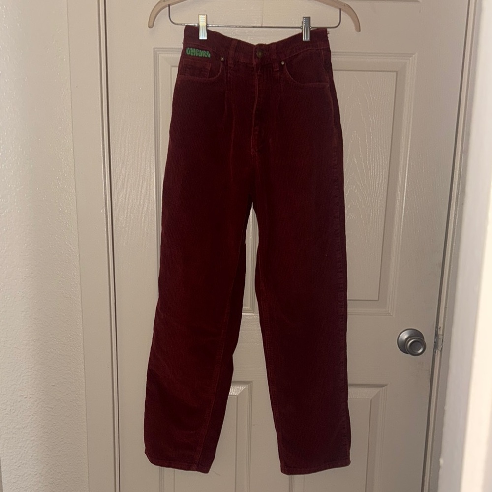 Vintage Empire Corduroy Burgundy Pants